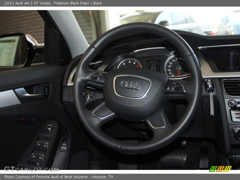 Phantom Black Pearl / Black 2013 Audi A4 2.0T Sedan