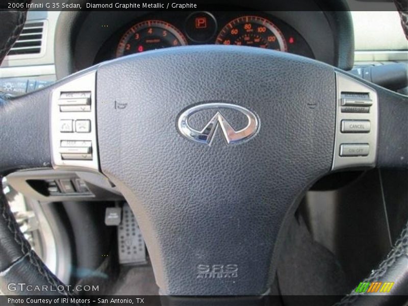 Diamond Graphite Metallic / Graphite 2006 Infiniti G 35 Sedan