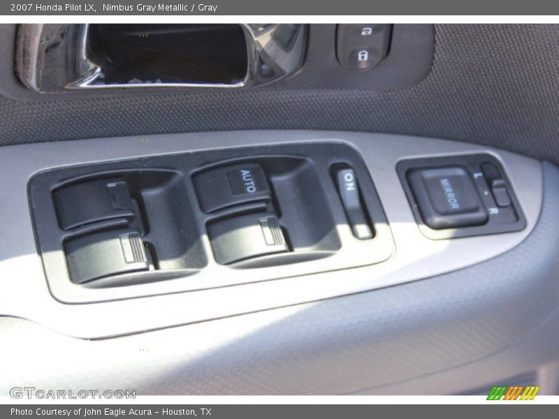 Nimbus Gray Metallic / Gray 2007 Honda Pilot LX