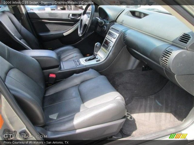 Diamond Graphite Metallic / Graphite 2006 Infiniti G 35 Sedan