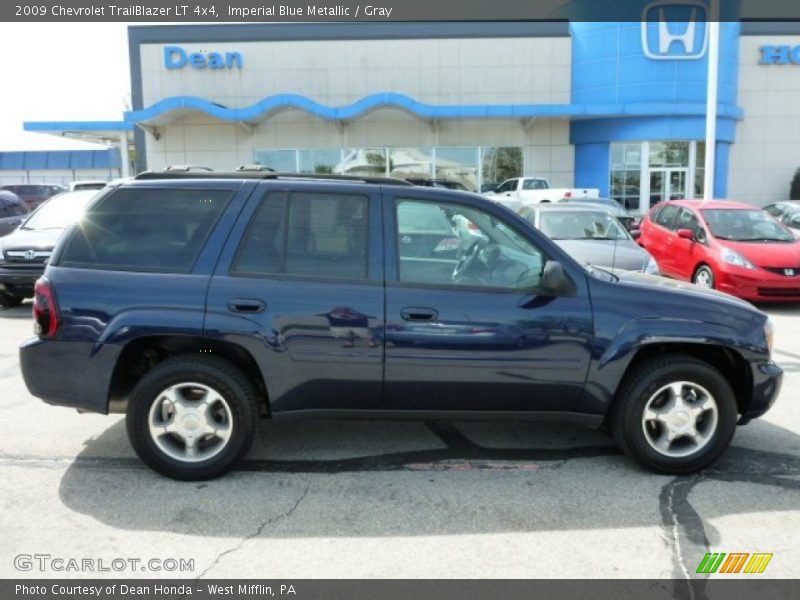 Imperial Blue Metallic / Gray 2009 Chevrolet TrailBlazer LT 4x4