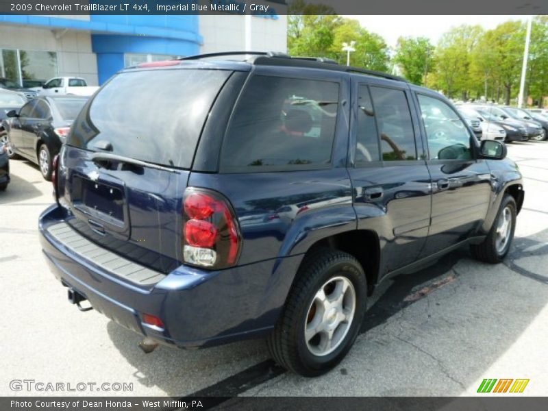 Imperial Blue Metallic / Gray 2009 Chevrolet TrailBlazer LT 4x4