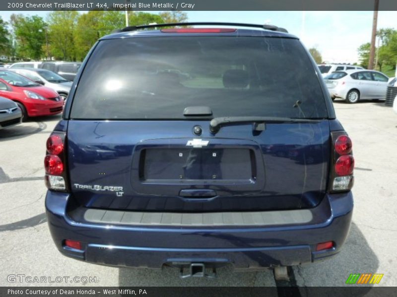 Imperial Blue Metallic / Gray 2009 Chevrolet TrailBlazer LT 4x4