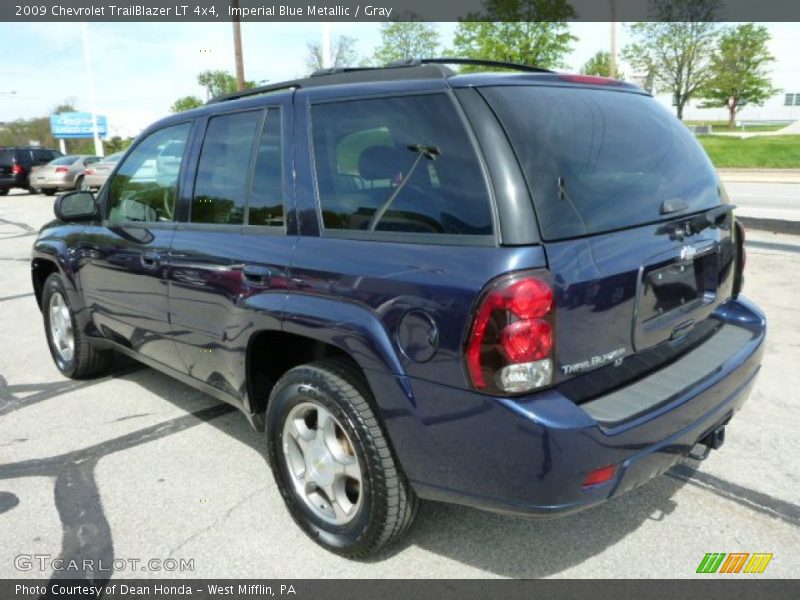 Imperial Blue Metallic / Gray 2009 Chevrolet TrailBlazer LT 4x4