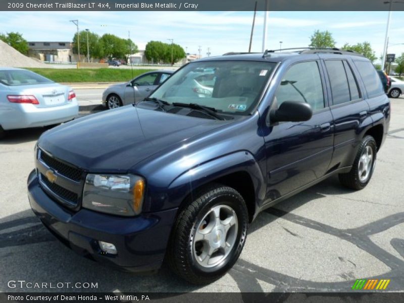 Imperial Blue Metallic / Gray 2009 Chevrolet TrailBlazer LT 4x4