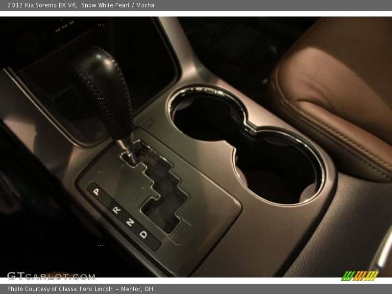 Snow White Pearl / Mocha 2012 Kia Sorento EX V6