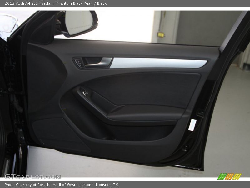 Phantom Black Pearl / Black 2013 Audi A4 2.0T Sedan