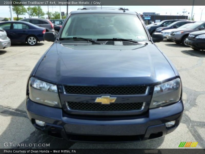 Imperial Blue Metallic / Gray 2009 Chevrolet TrailBlazer LT 4x4