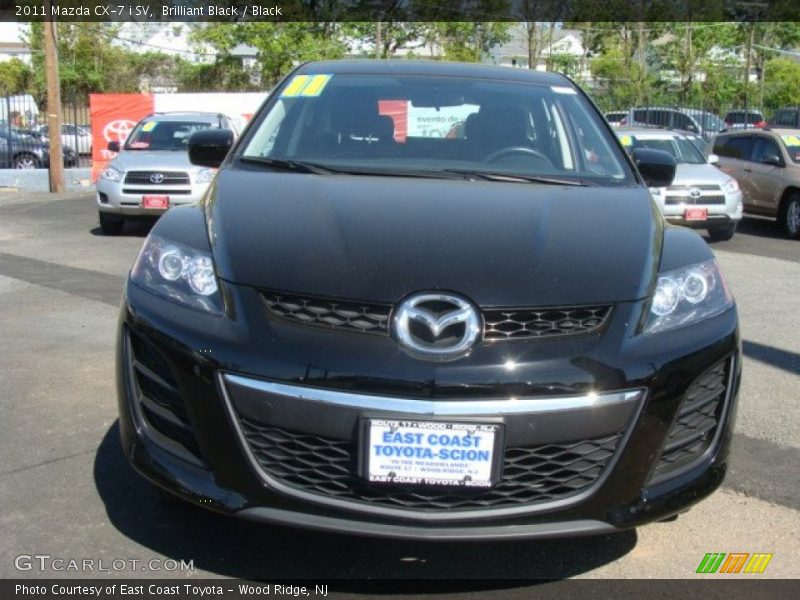 Brilliant Black / Black 2011 Mazda CX-7 i SV