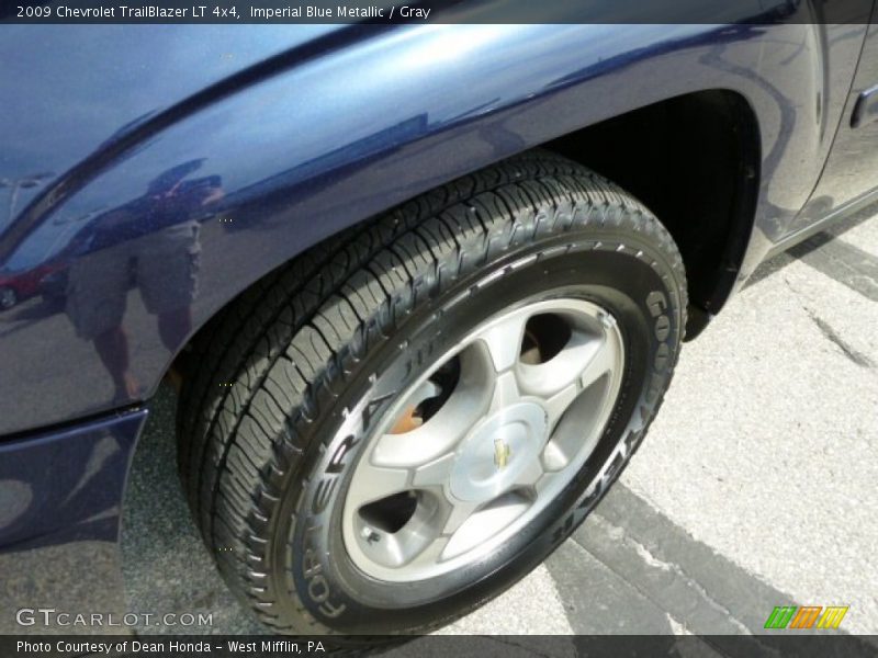 Imperial Blue Metallic / Gray 2009 Chevrolet TrailBlazer LT 4x4