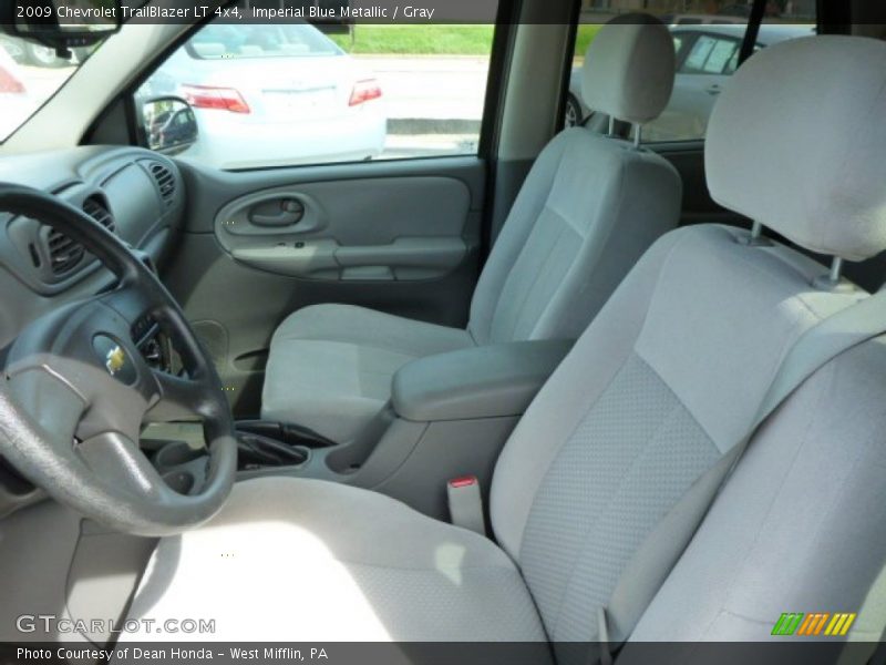 Imperial Blue Metallic / Gray 2009 Chevrolet TrailBlazer LT 4x4