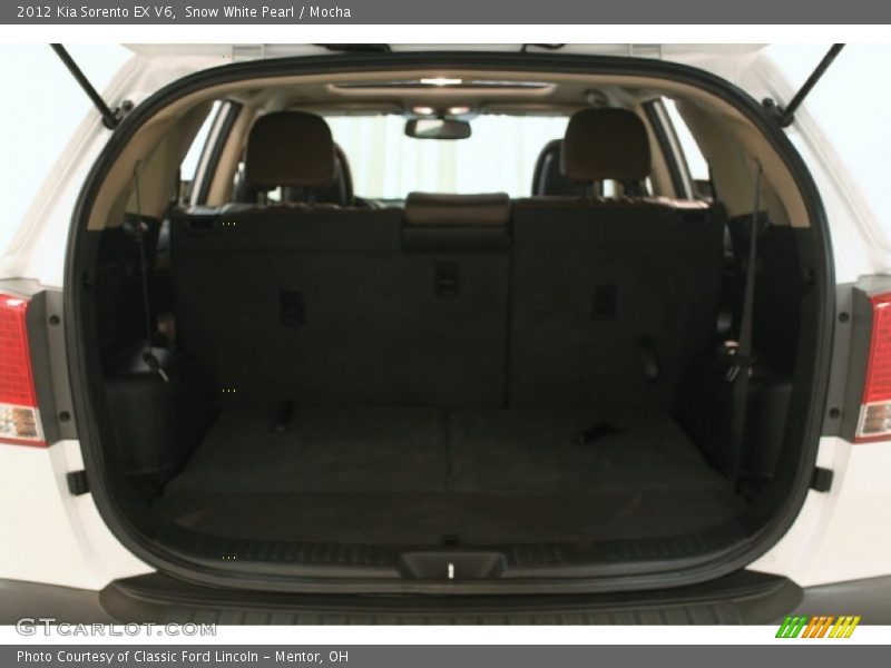 Snow White Pearl / Mocha 2012 Kia Sorento EX V6
