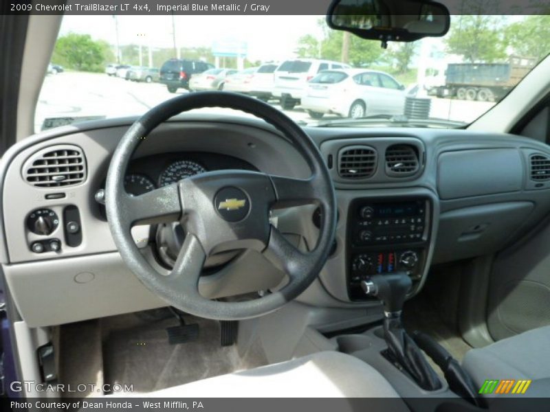 Imperial Blue Metallic / Gray 2009 Chevrolet TrailBlazer LT 4x4