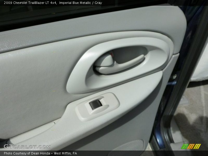 Imperial Blue Metallic / Gray 2009 Chevrolet TrailBlazer LT 4x4