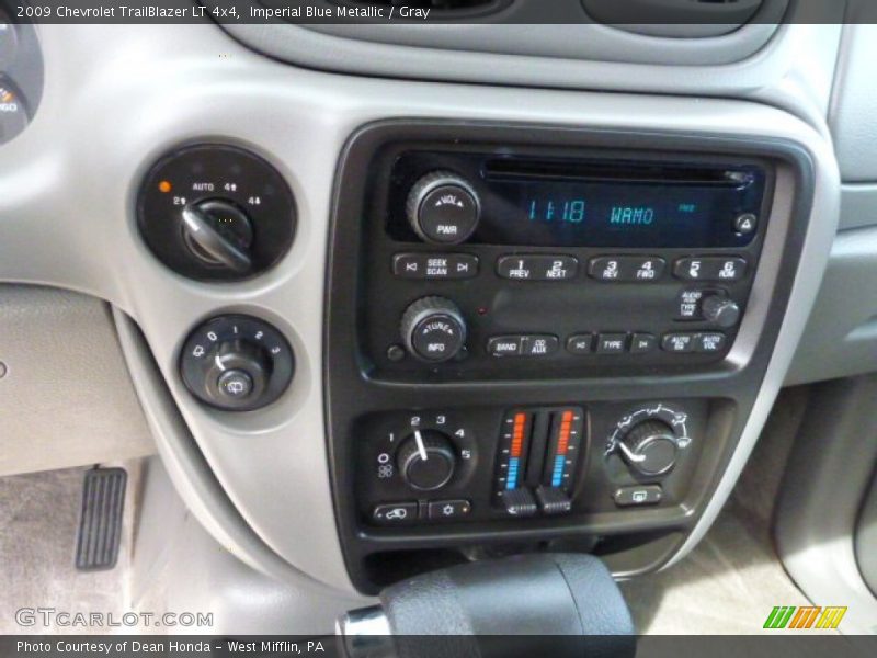 Imperial Blue Metallic / Gray 2009 Chevrolet TrailBlazer LT 4x4