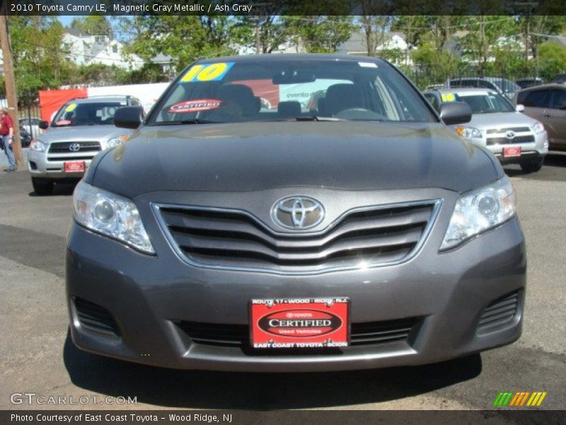 Magnetic Gray Metallic / Ash Gray 2010 Toyota Camry LE