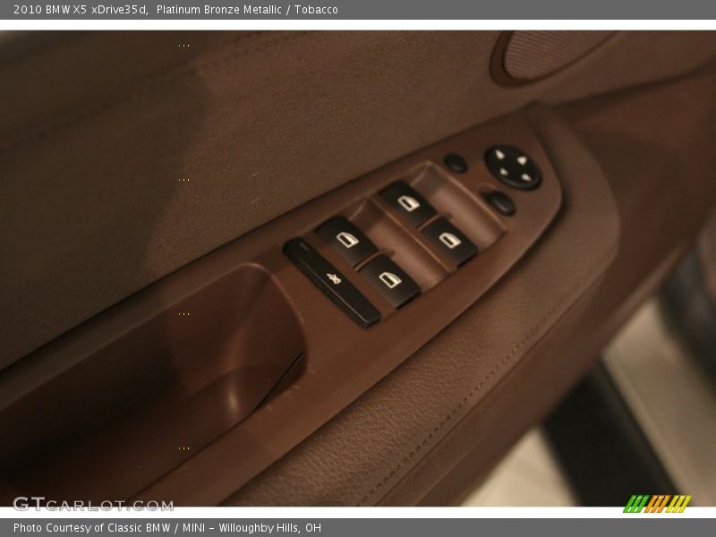 Platinum Bronze Metallic / Tobacco 2010 BMW X5 xDrive35d