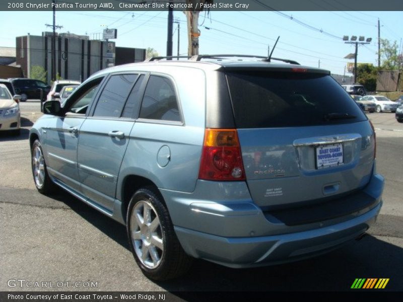 Clearwater Blue Pearlcoat / Pastel Slate Gray 2008 Chrysler Pacifica Touring AWD