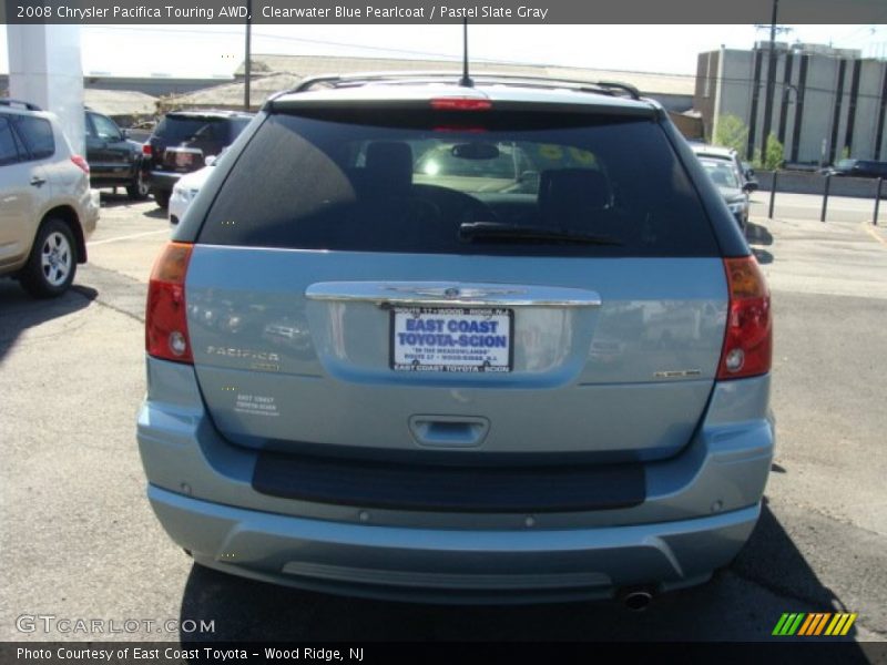 Clearwater Blue Pearlcoat / Pastel Slate Gray 2008 Chrysler Pacifica Touring AWD