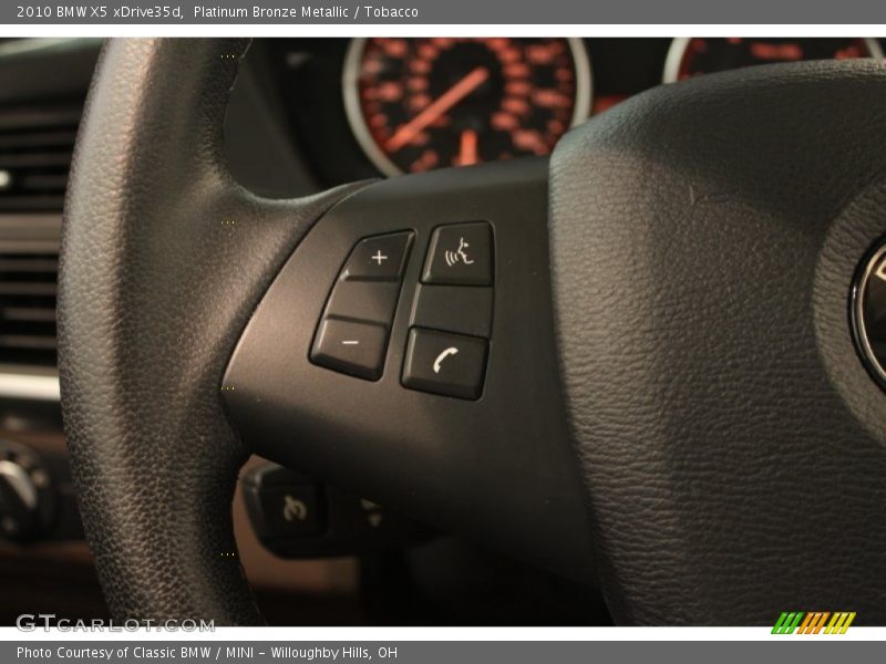 Platinum Bronze Metallic / Tobacco 2010 BMW X5 xDrive35d
