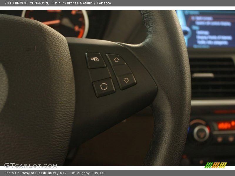 Platinum Bronze Metallic / Tobacco 2010 BMW X5 xDrive35d