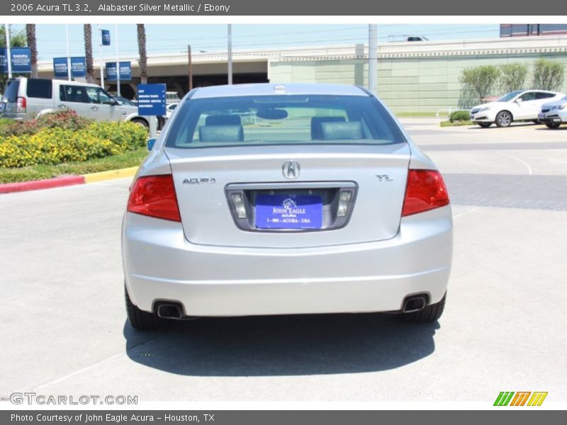 Alabaster Silver Metallic / Ebony 2006 Acura TL 3.2