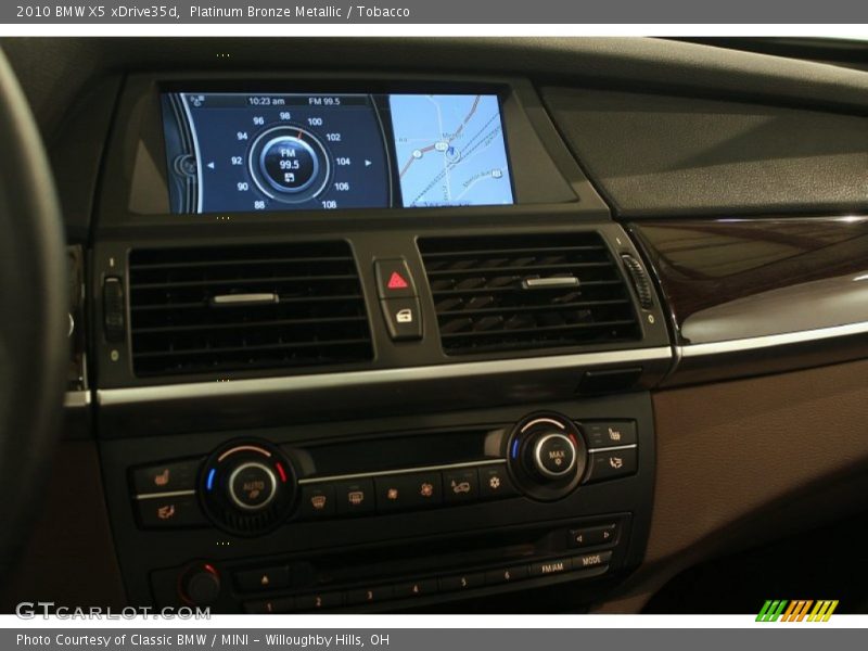 Platinum Bronze Metallic / Tobacco 2010 BMW X5 xDrive35d