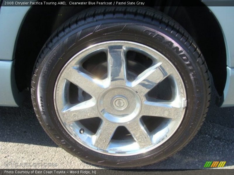 Clearwater Blue Pearlcoat / Pastel Slate Gray 2008 Chrysler Pacifica Touring AWD