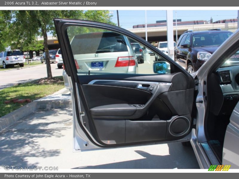Alabaster Silver Metallic / Ebony 2006 Acura TL 3.2