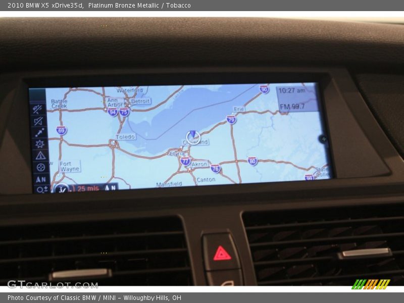 Platinum Bronze Metallic / Tobacco 2010 BMW X5 xDrive35d