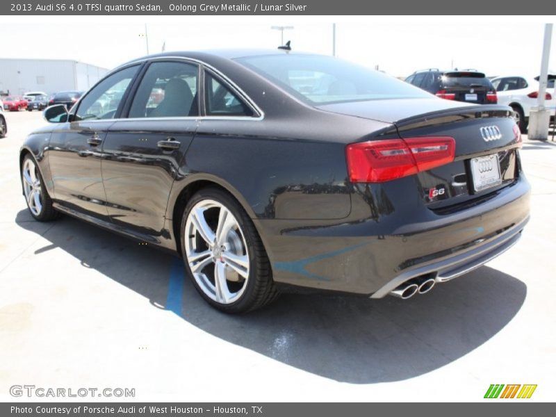 Oolong Grey Metallic / Lunar Silver 2013 Audi S6 4.0 TFSI quattro Sedan