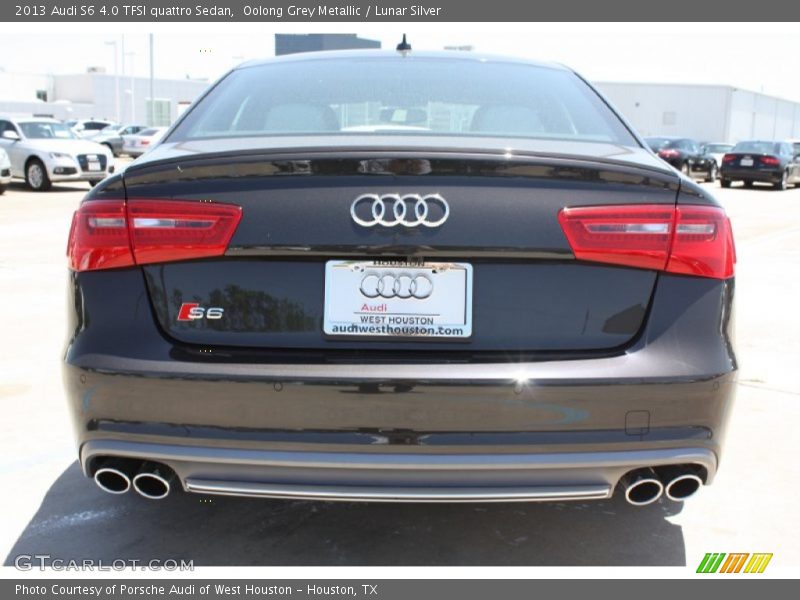 Oolong Grey Metallic / Lunar Silver 2013 Audi S6 4.0 TFSI quattro Sedan