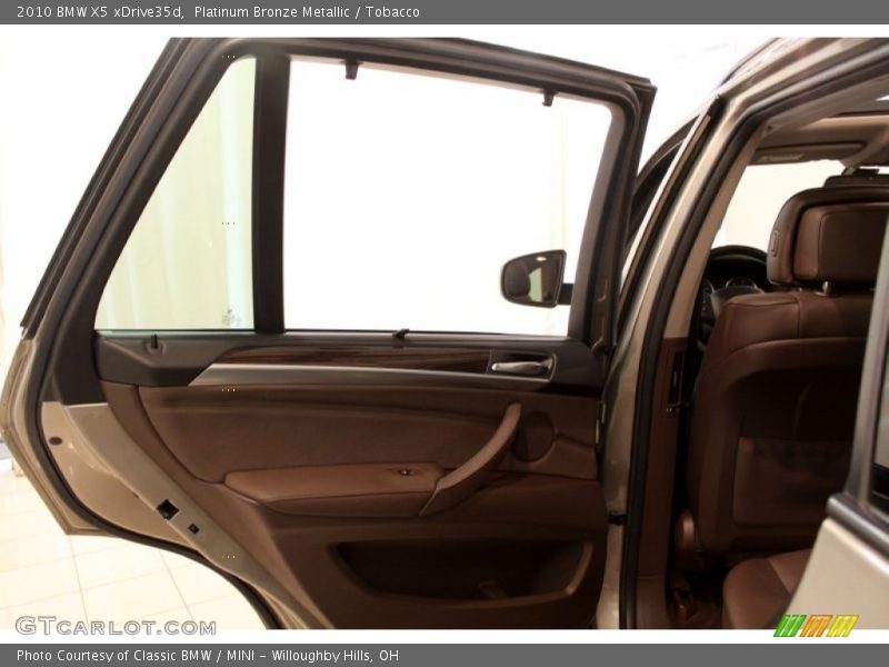 Platinum Bronze Metallic / Tobacco 2010 BMW X5 xDrive35d
