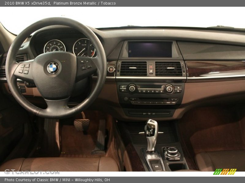 Dashboard of 2010 X5 xDrive35d