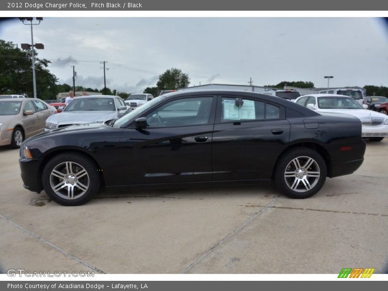  2012 Charger Police Pitch Black