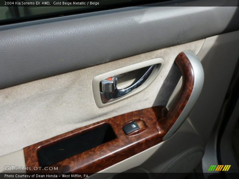 Gold Beige Metallic / Beige 2004 Kia Sorento EX 4WD