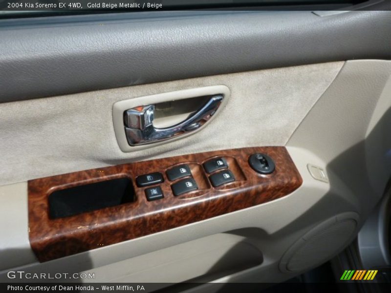 Gold Beige Metallic / Beige 2004 Kia Sorento EX 4WD
