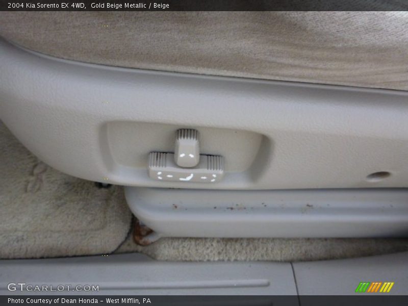 Gold Beige Metallic / Beige 2004 Kia Sorento EX 4WD