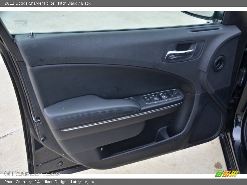 Door Panel of 2012 Charger Police
