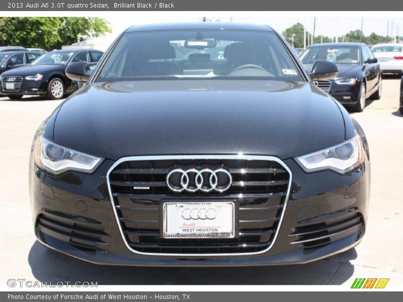 Brilliant Black / Black 2013 Audi A6 3.0T quattro Sedan