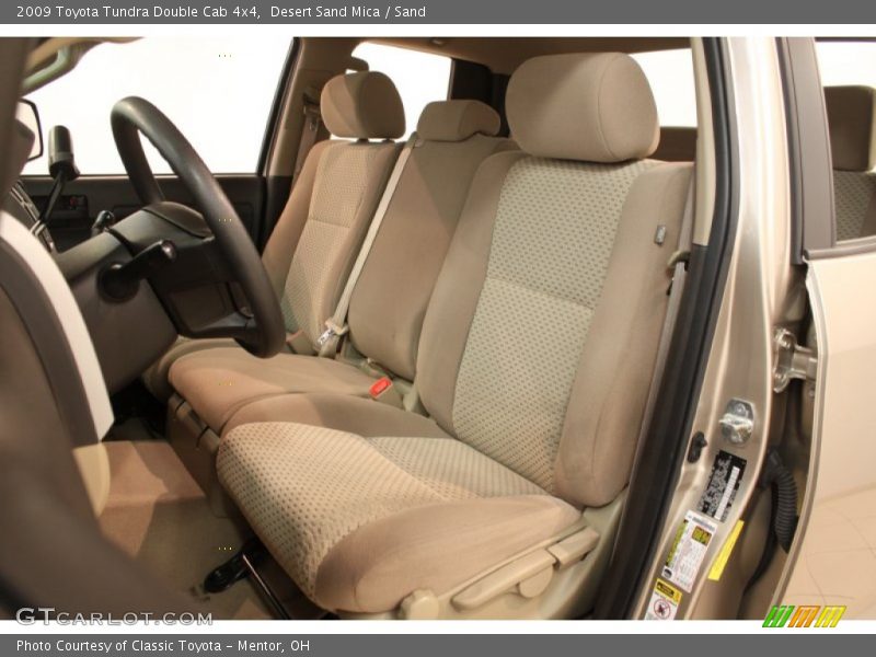 Desert Sand Mica / Sand 2009 Toyota Tundra Double Cab 4x4