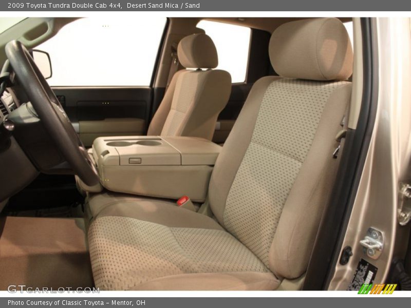 Desert Sand Mica / Sand 2009 Toyota Tundra Double Cab 4x4