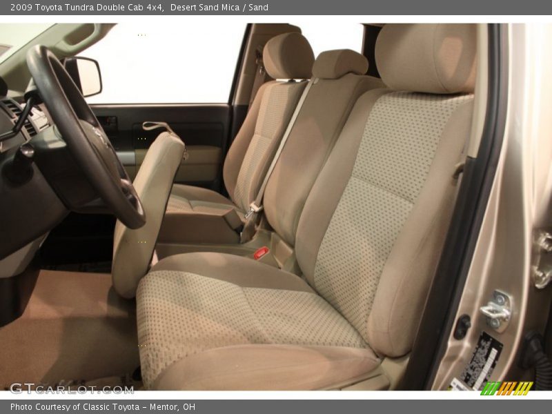 Desert Sand Mica / Sand 2009 Toyota Tundra Double Cab 4x4