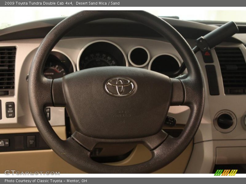 Desert Sand Mica / Sand 2009 Toyota Tundra Double Cab 4x4