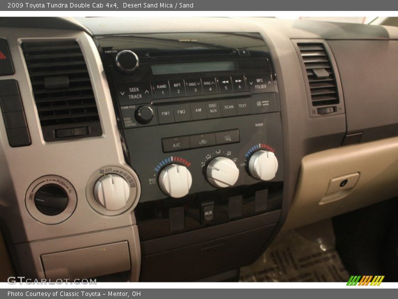 Desert Sand Mica / Sand 2009 Toyota Tundra Double Cab 4x4