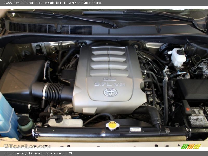 Desert Sand Mica / Sand 2009 Toyota Tundra Double Cab 4x4