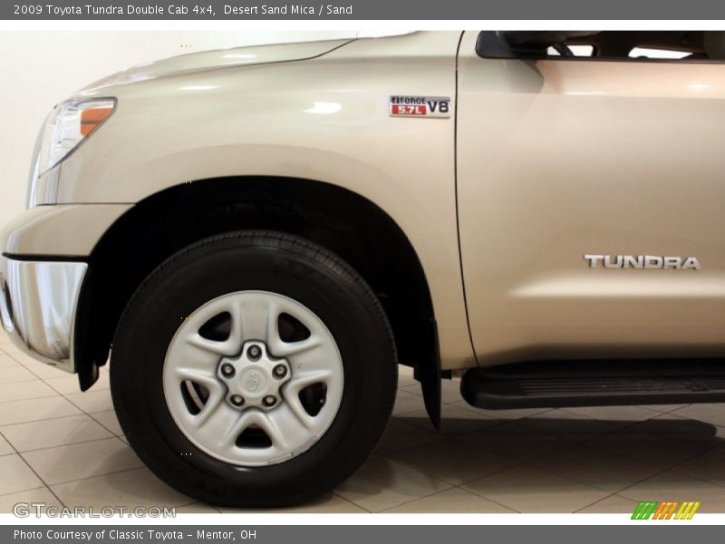 Desert Sand Mica / Sand 2009 Toyota Tundra Double Cab 4x4