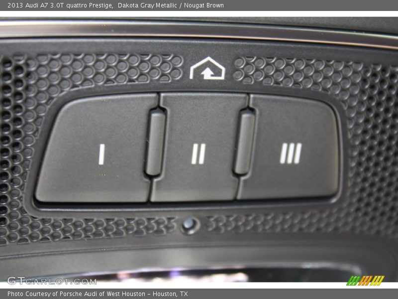 Dakota Gray Metallic / Nougat Brown 2013 Audi A7 3.0T quattro Prestige