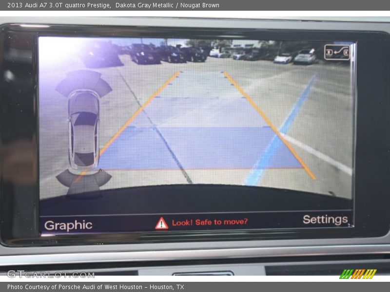 Dakota Gray Metallic / Nougat Brown 2013 Audi A7 3.0T quattro Prestige