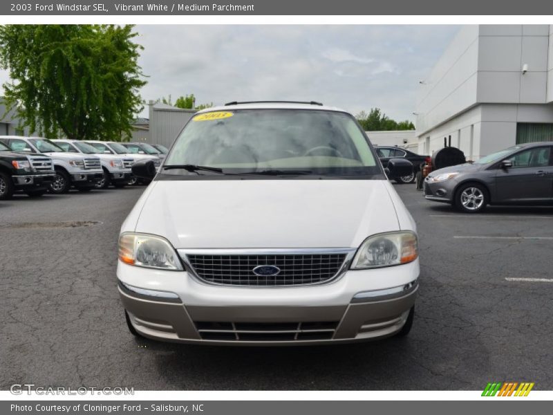 Vibrant White / Medium Parchment 2003 Ford Windstar SEL